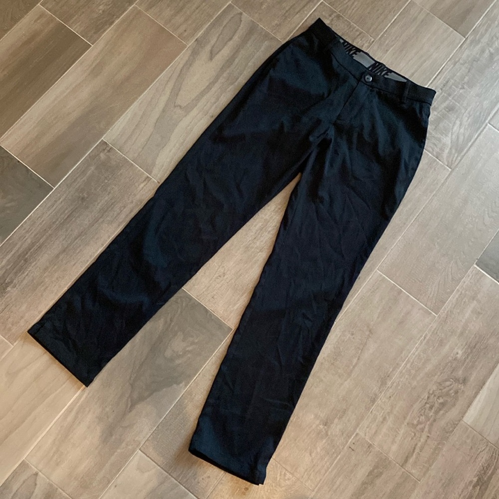 Men’s Nike Dri-Fit Golf pants in black. 30/32 Medium